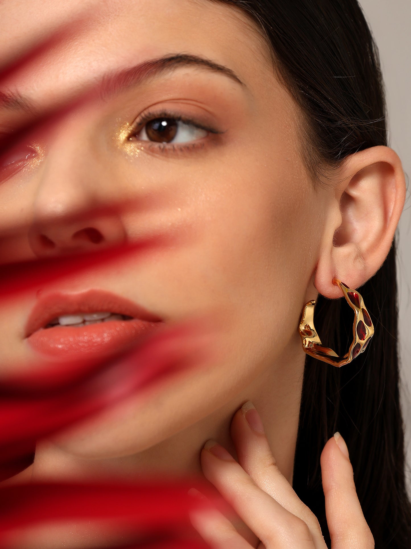 Aviva Glossy Earrings