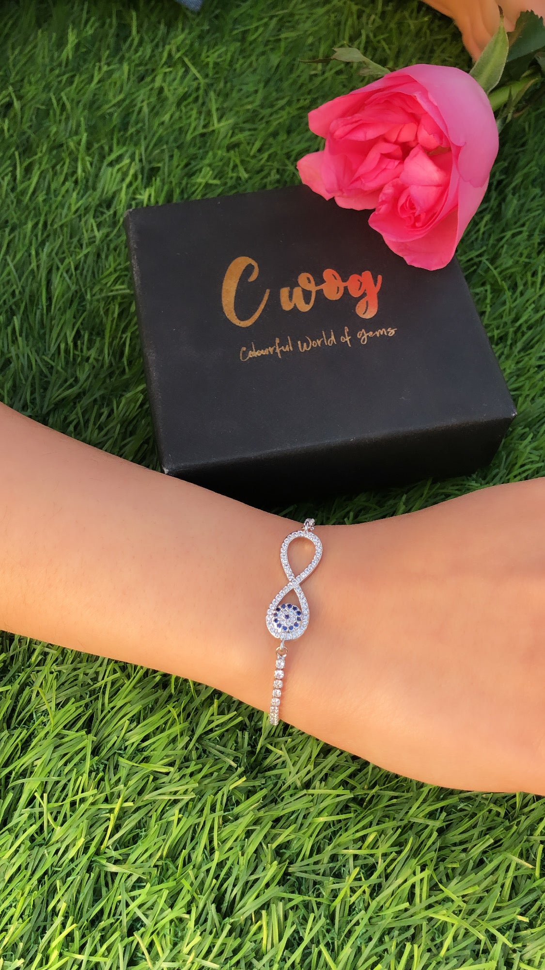 Silver Infinity Bracelet