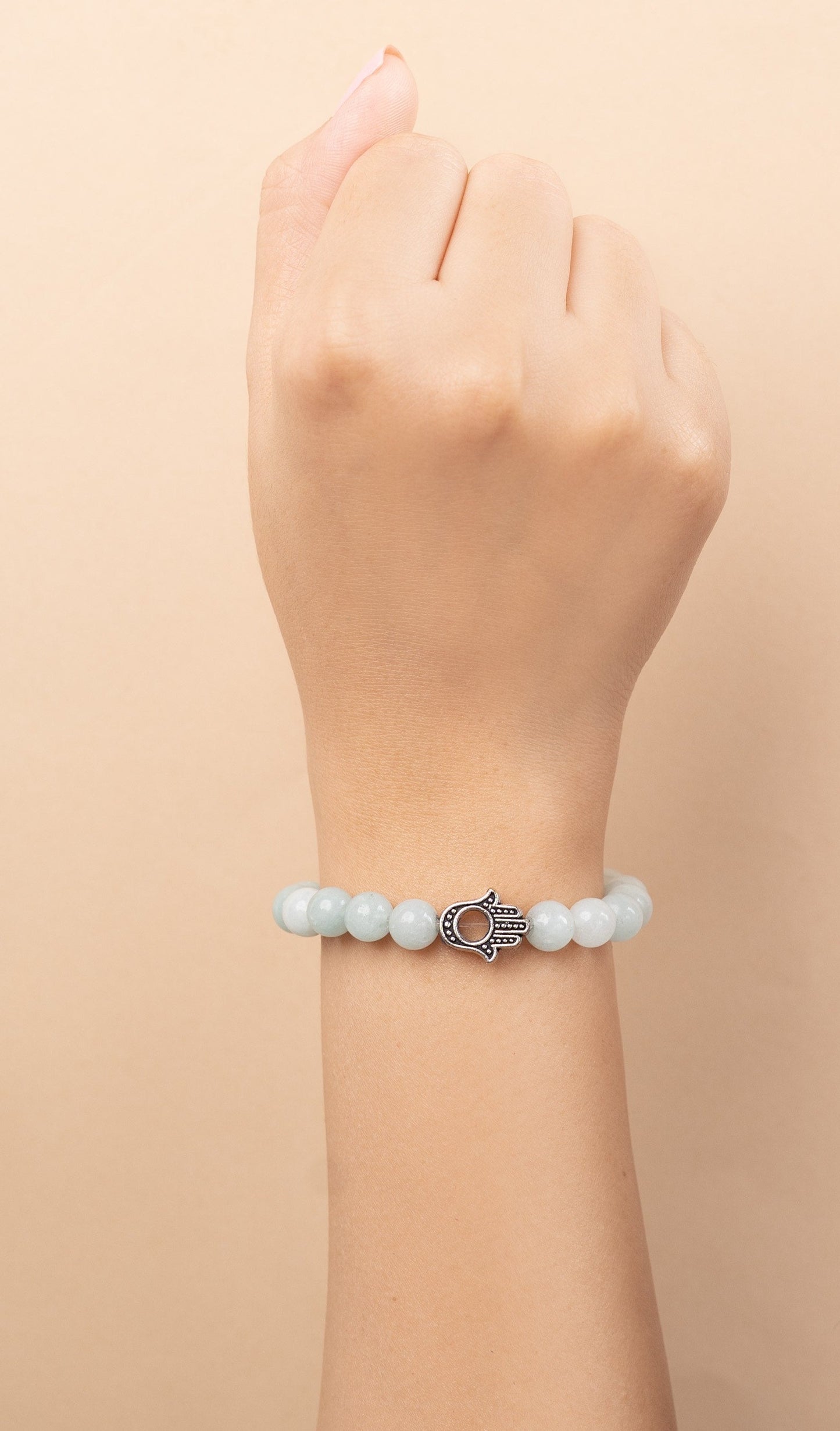 Aquamarine Natural Stones Bracelet