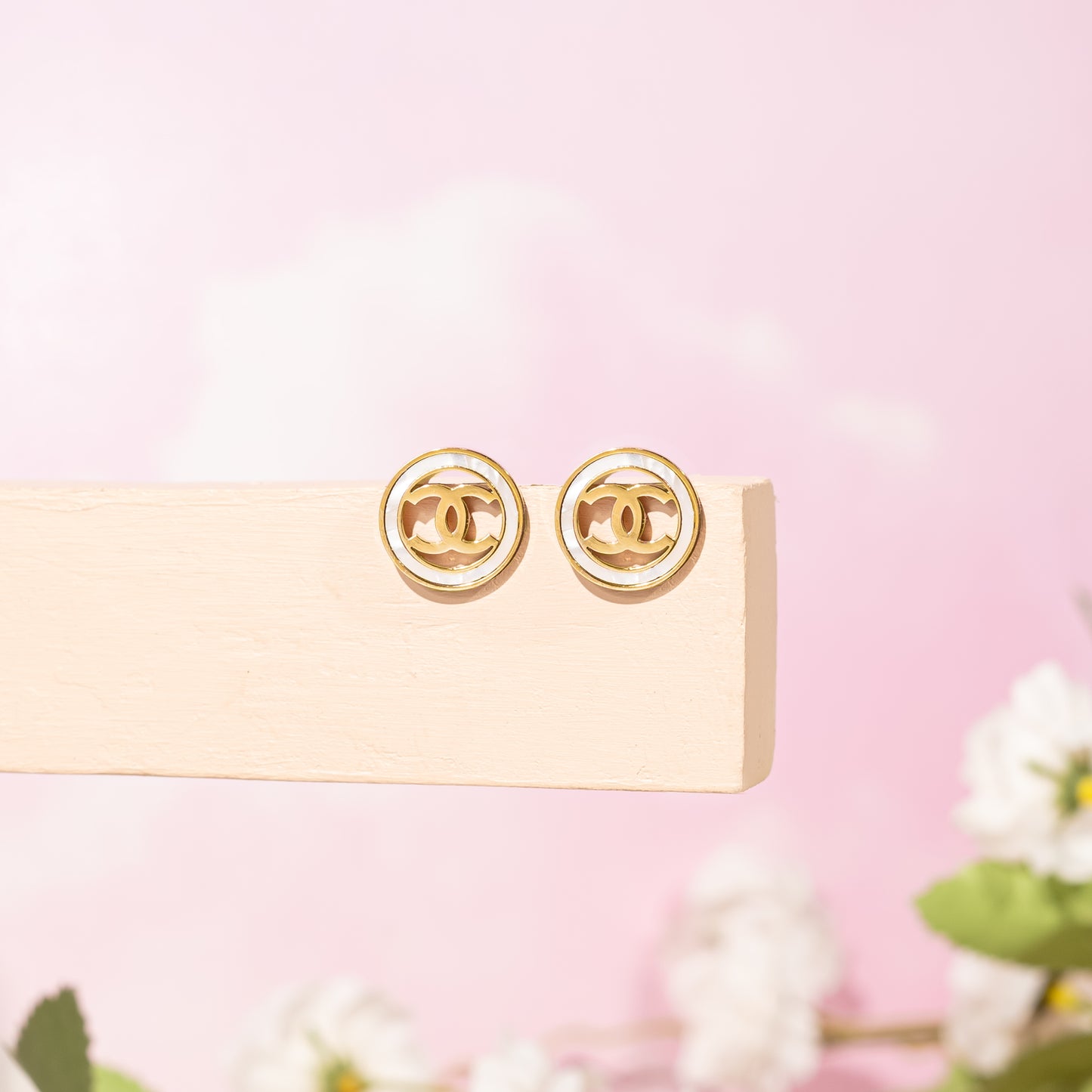 Ena Gold Studs