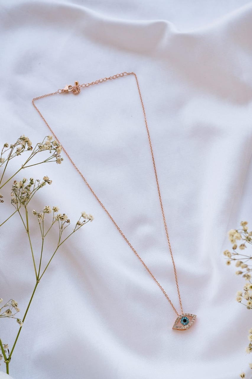 Dainty Evil Eye Necklace