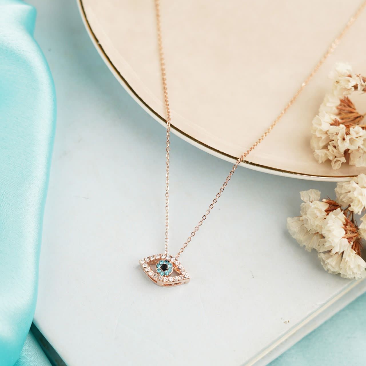 Dainty Evil Eye Necklace