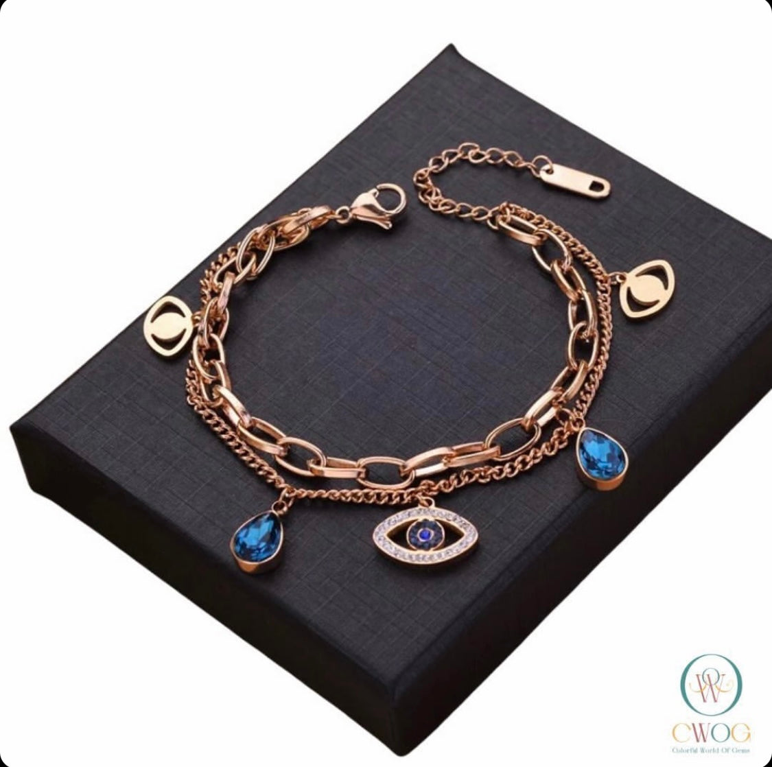 Evil Eye Charm Bracelet