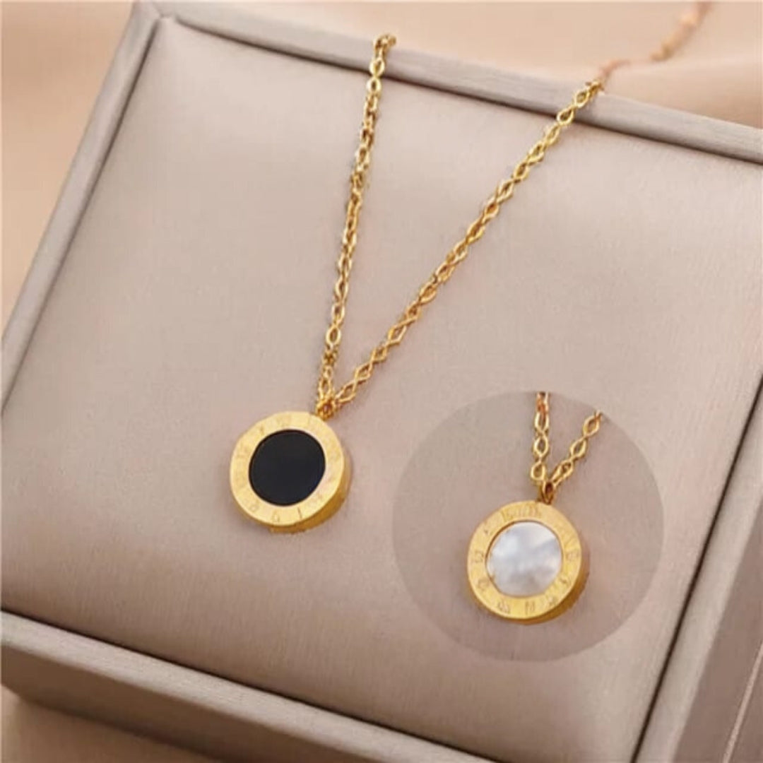 Golden Roman necklace