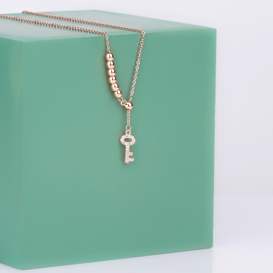 Luna Key Necklace