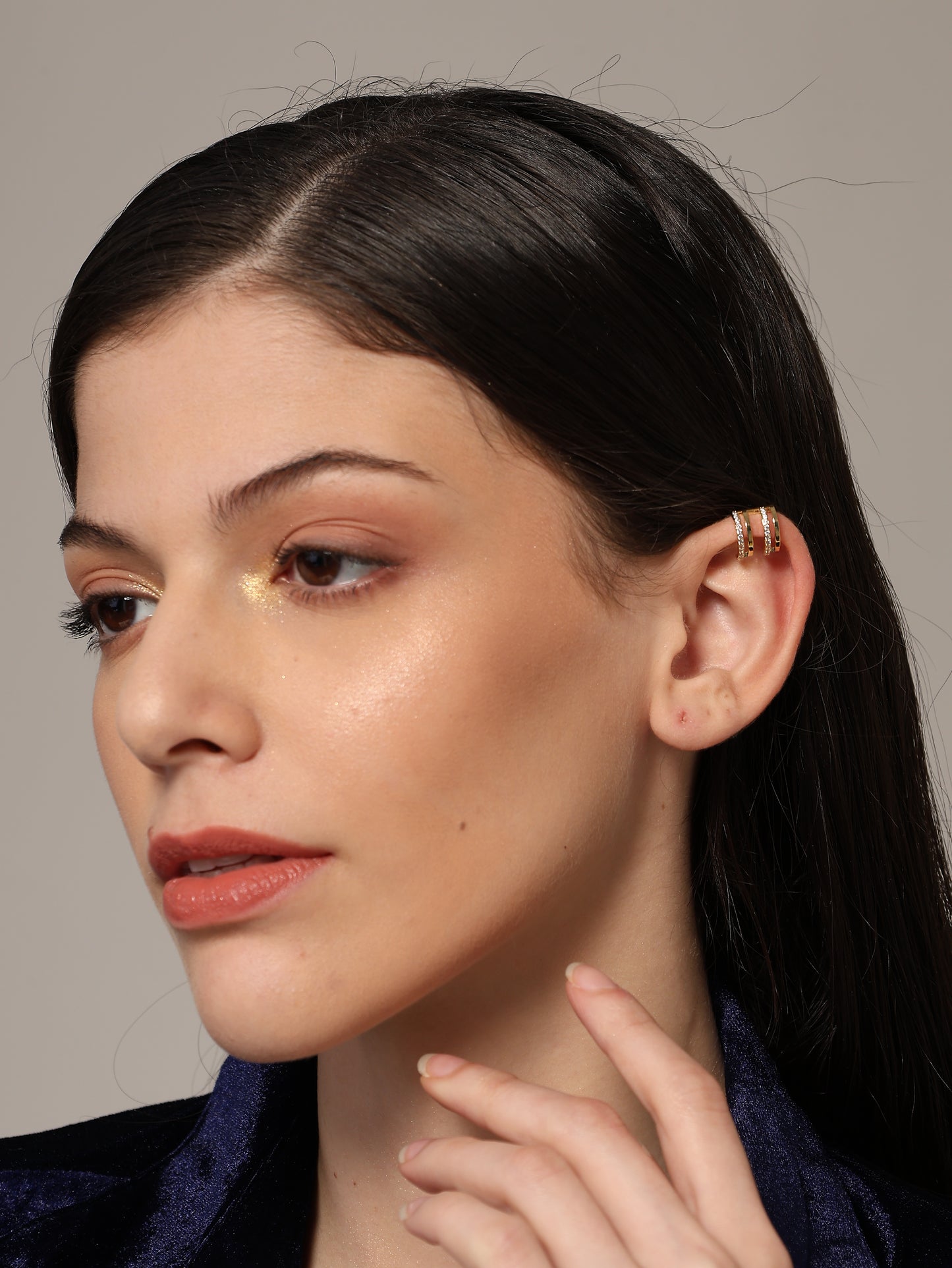 Diamond Dazzle Ear Cuff