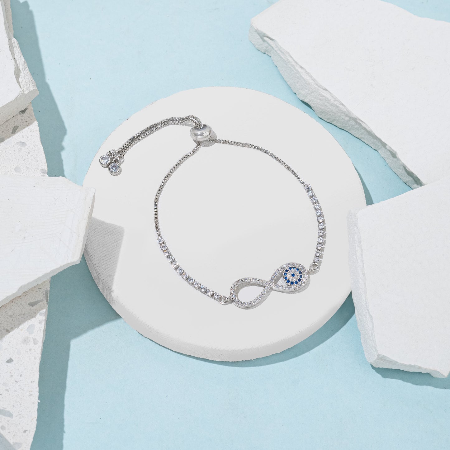 Silver Infinity Bracelet