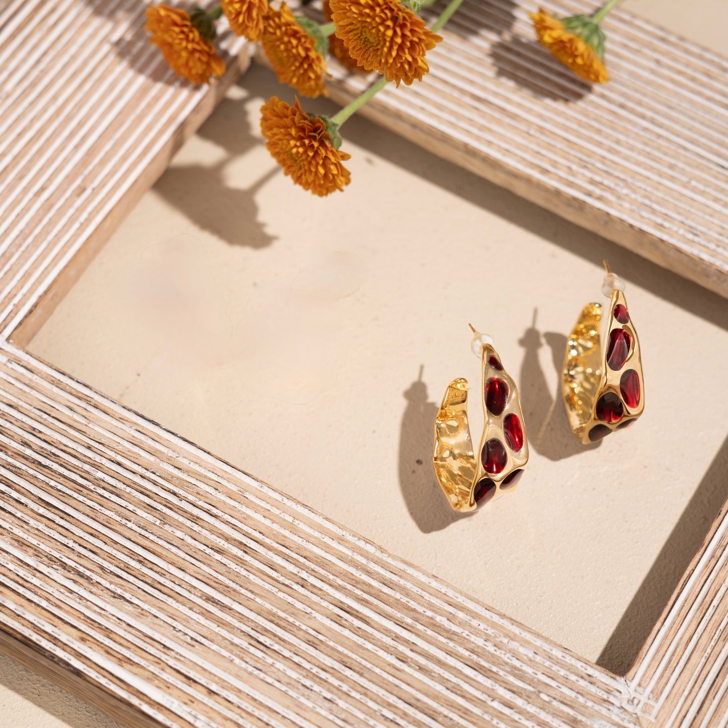 Aviva Glossy Earrings