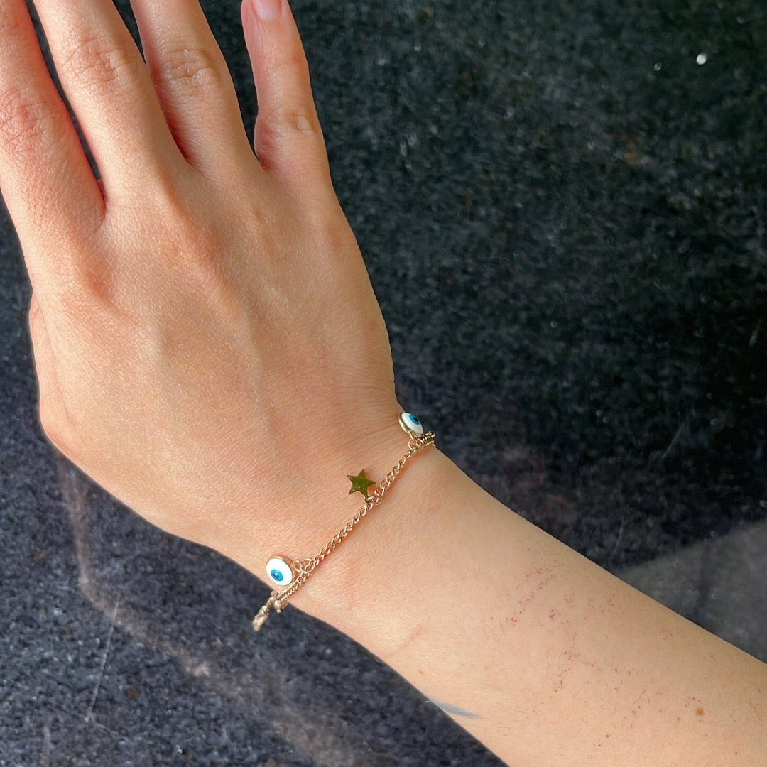 Starry Charm Bracelet