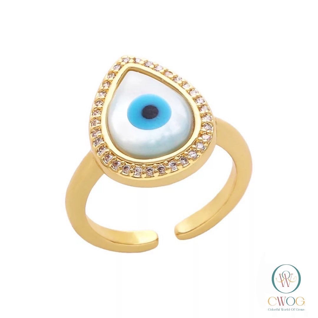 Adjustable nazar ring