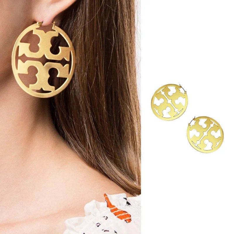 Best seller Gold Pop Rock Hoops