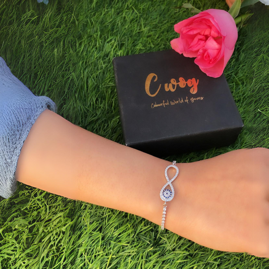 Silver Infinity Bracelet