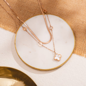 Merry Double Layer Necklace