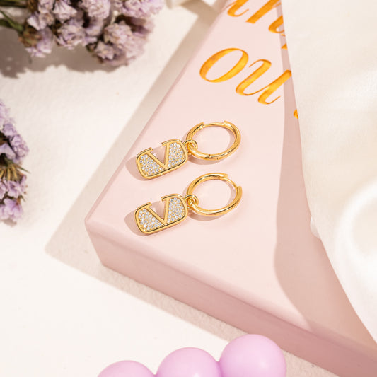 Alayna Gold Hoops