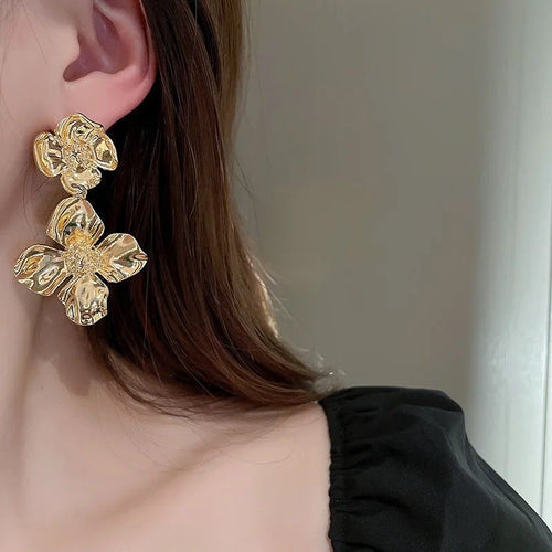 2.00 Ct. T.W. Lab-Grown Diamond Flower Stud Earrings 14K Gold | Lab Created  Diamonds — New World Diamonds