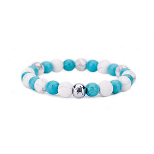 Hematite & Turquoise Bracelet