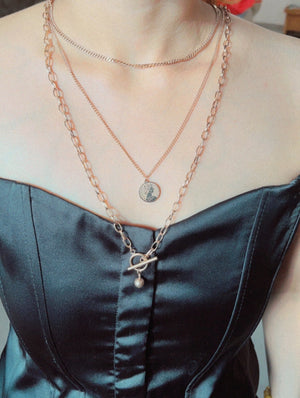 Felicia Triple Layer Necklace