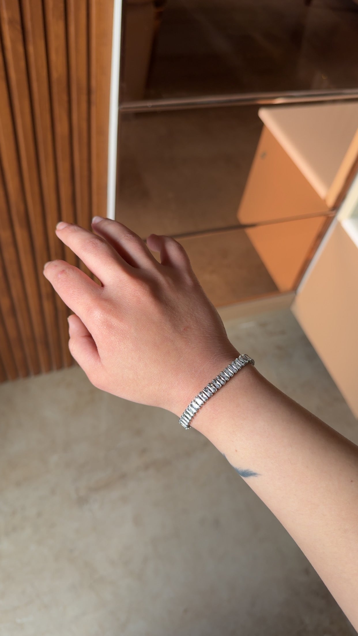 Silver Zirconia Tennis Bracelet