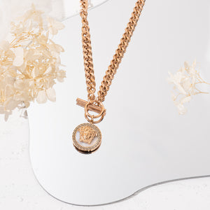 Alyssa White Link Chain