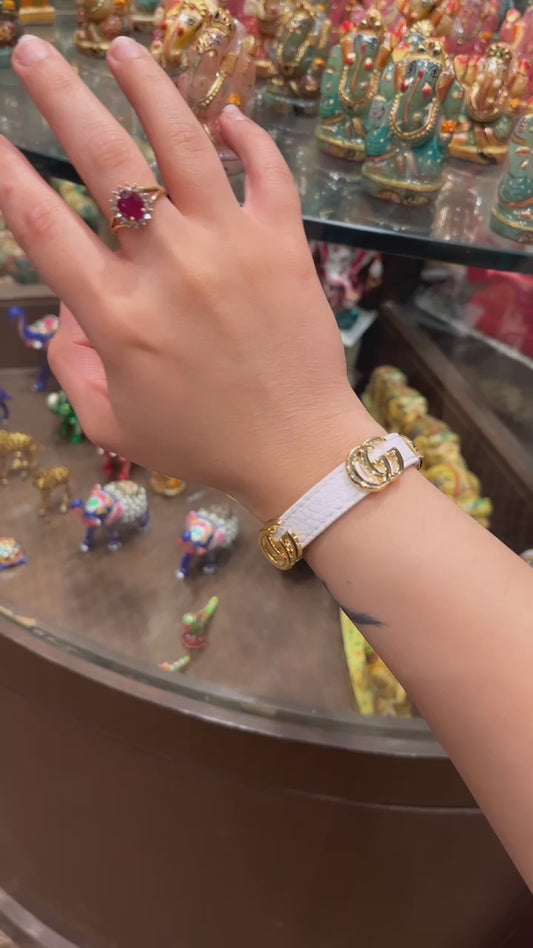 Tova White Bracelet