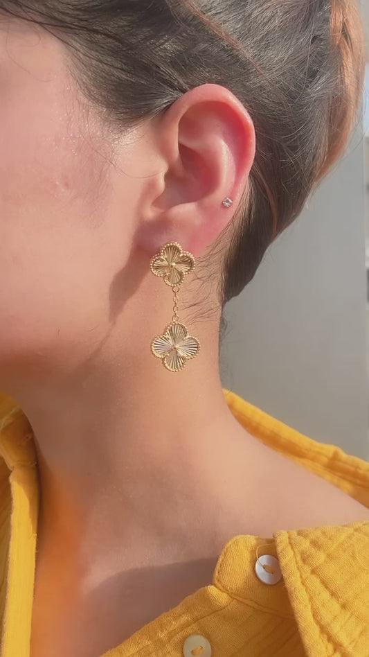 Elliott Clover Earrings