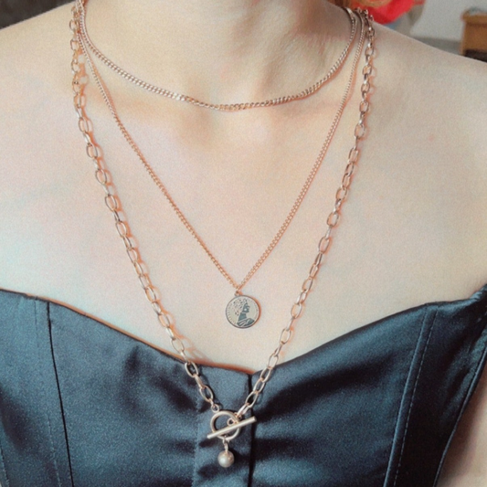 Felicia Triple Layer Necklace