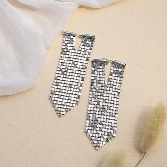 Silver party danglings