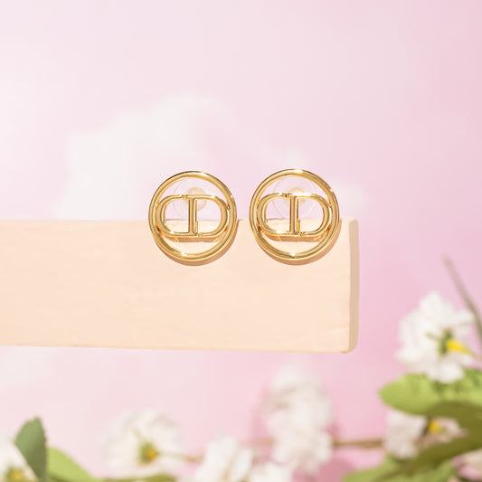 Asya Gold Studs