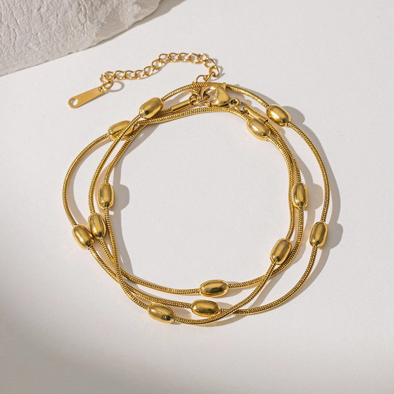 Triple Layer Bracelet