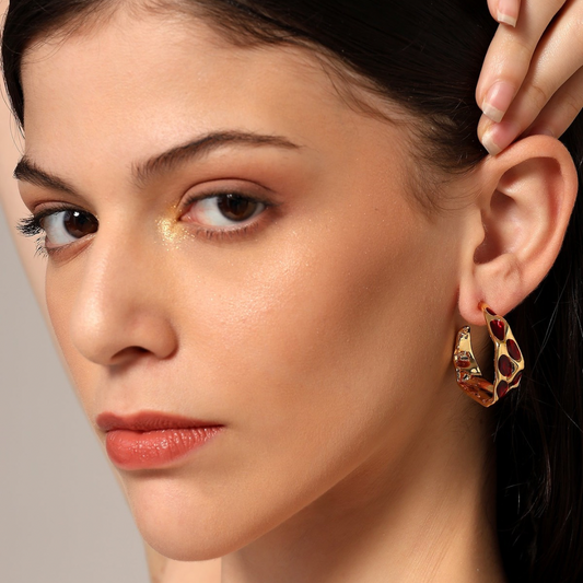 Aviva Glossy Earrings