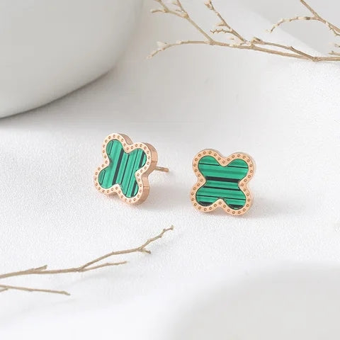 Cherish Greely Clover Studs