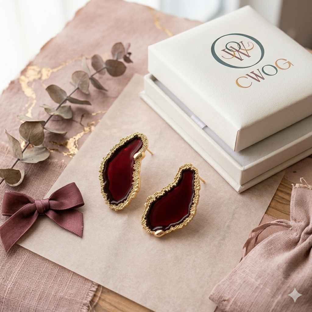 Ruby Earrings
