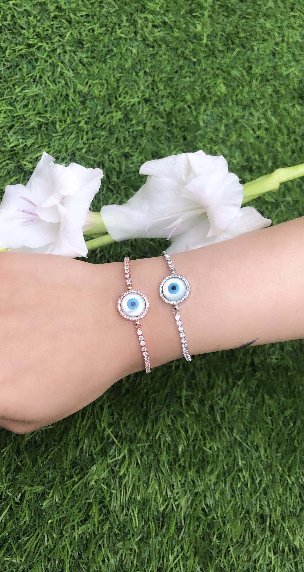 Round  Evil eye