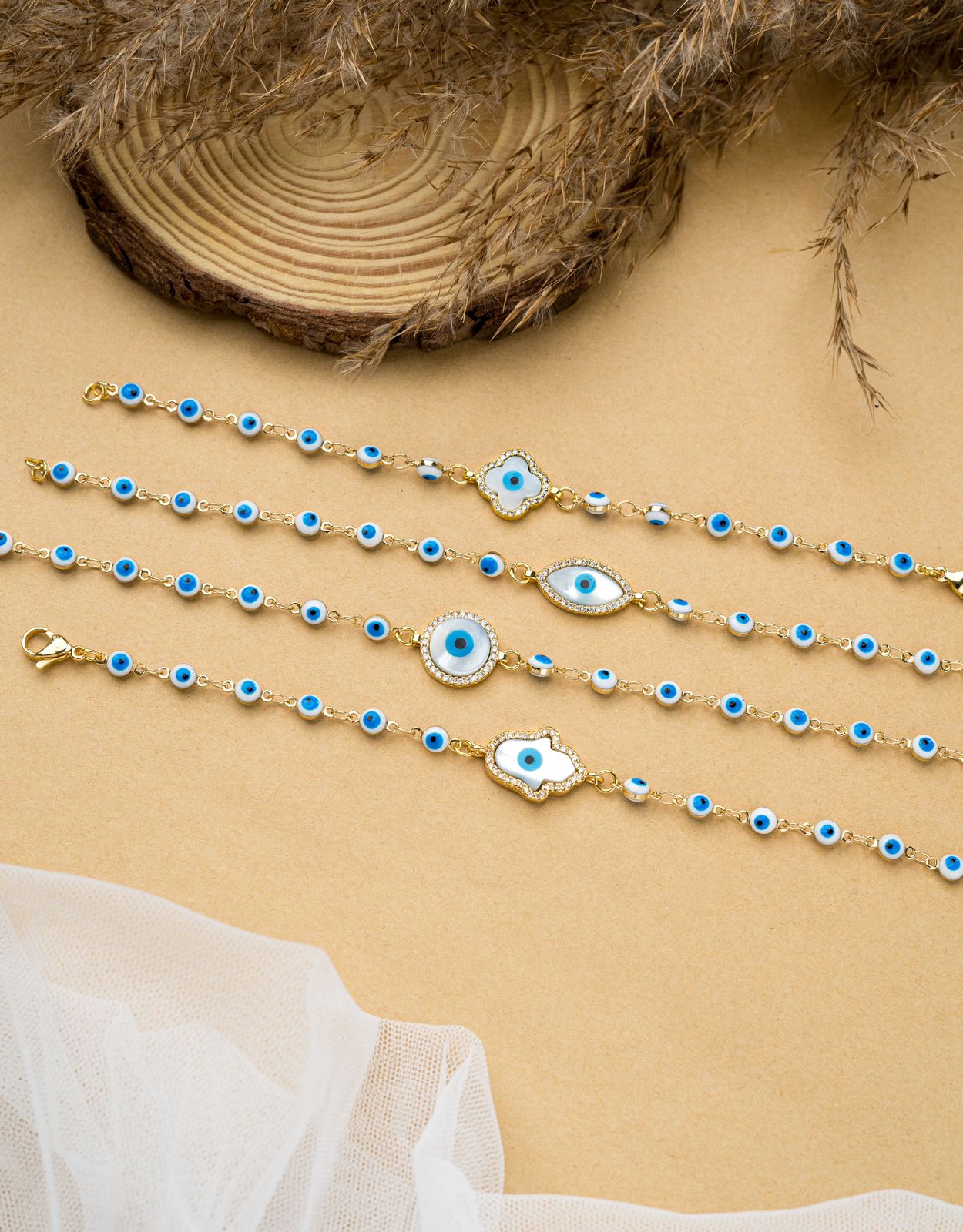 Sparkle Evil Eye Bracelet – J&CO Jewellery