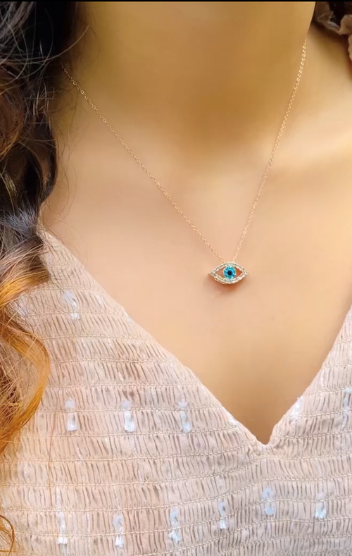 Evil Eye Necklace – ALCO Jewelry