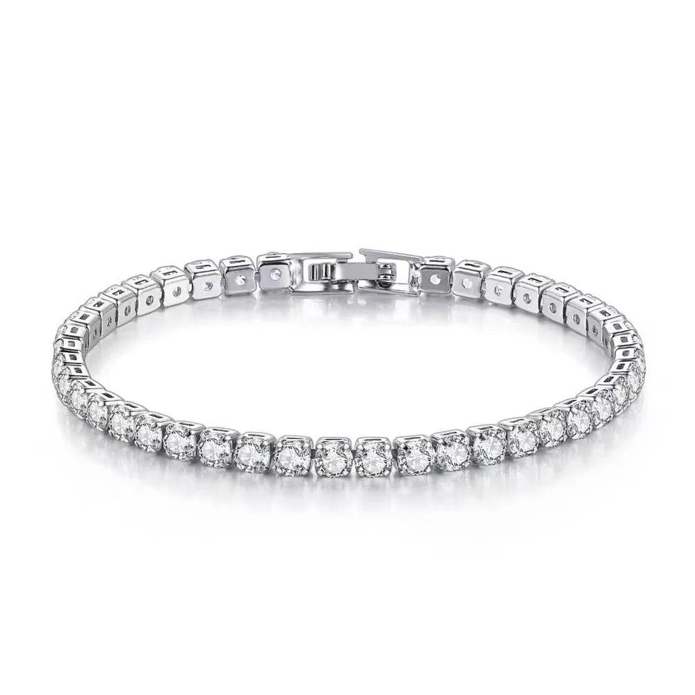 Overall Twisted Diamond Bracelet – Attrangi