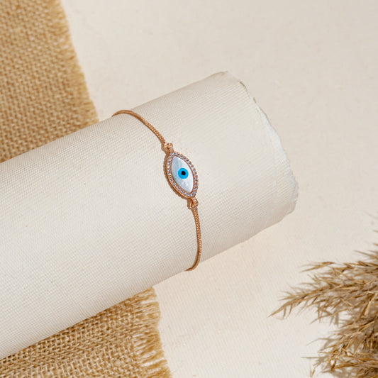 Eye chain adjustable bracelet