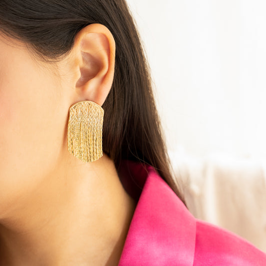 Gold Olivia earrings