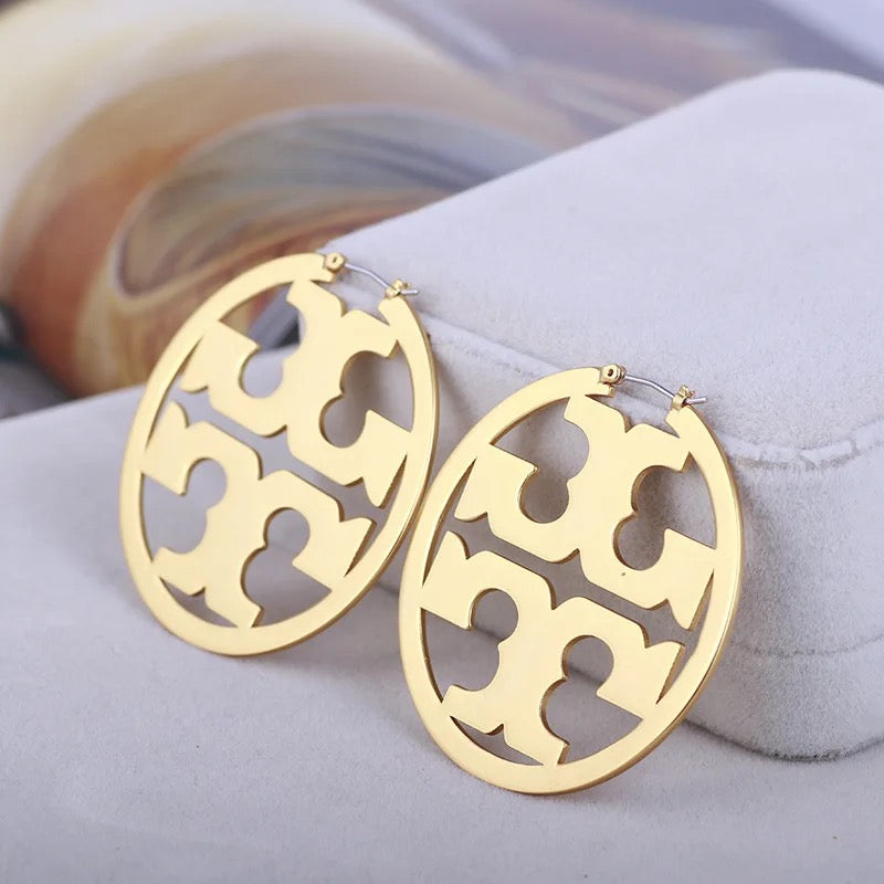 Best seller Gold Pop Rock Hoops