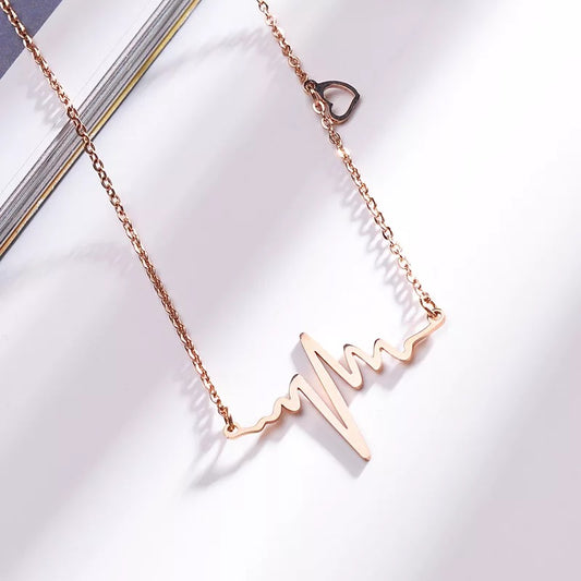 Heartbeat necklace