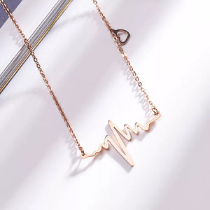 Heartbeat necklace
