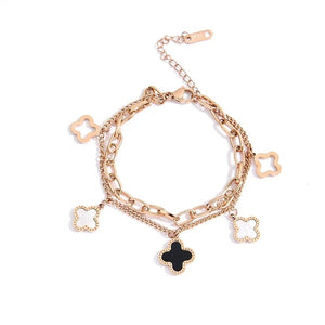 Double layer Charm Bracelet